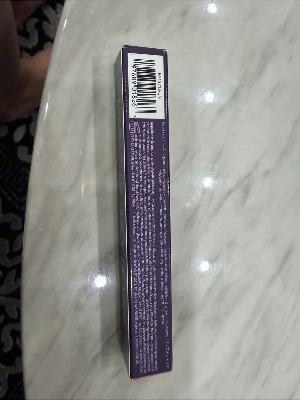 tarte Maracuja Juicy Lip Vinyl - Shimmery Rose Gold